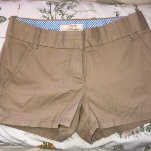 JCrew chino shorts